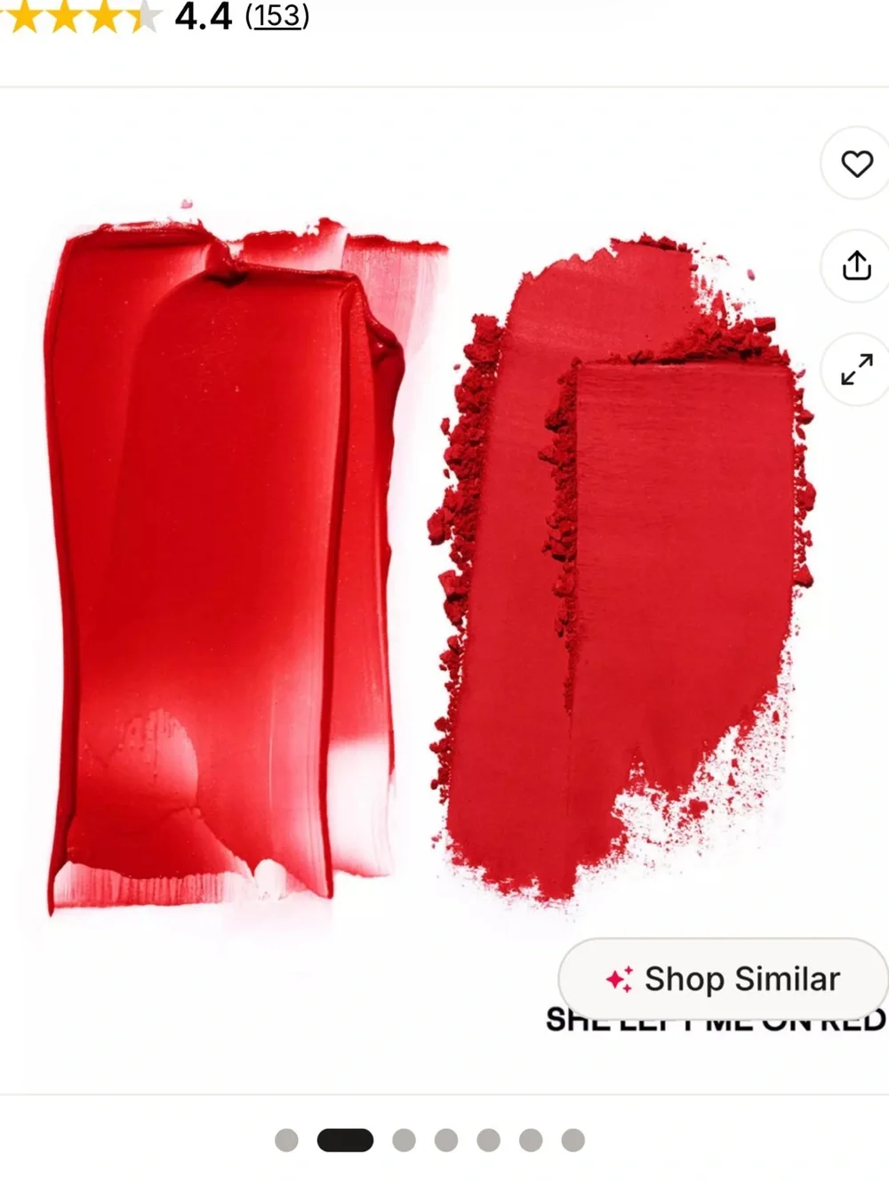 Patrick Ta Dual-Panel Cream-to-Powder Blush & Lip Tint — She left me on red